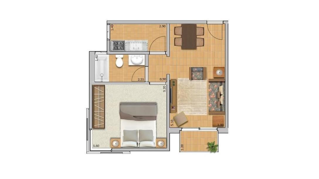 Alameda Apart Hotel São Paulo Luaran gambar