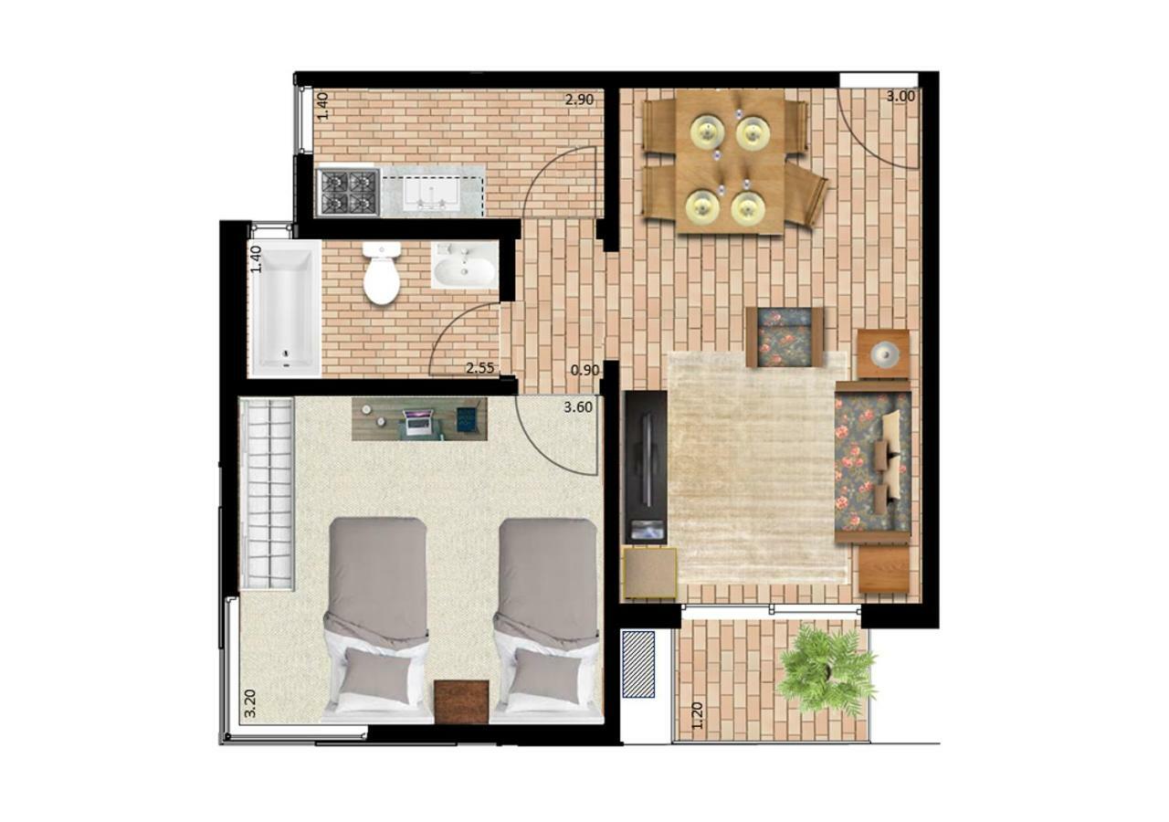 Alameda Apart Hotel São Paulo Luaran gambar
